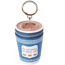 KATE SPADE ks  可愛雲朵釦式零錢包卡包 黑色/粉色 歷史價格詳細信息