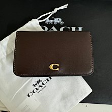 Coach 卡片專用皮夾 / 淡紫色內襯/ 低調色美 歷史價格詳細信息