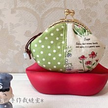 catstail貓尾巴手作裁縫室~溫暖手作可愛藍底橘紅圈圈拉鍊立體零錢包 歷史價格詳細信息