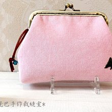 catstail貓尾巴手作裁縫室~溫暖手作可愛藍底橘紅圈圈拉鍊立體零錢包 歷史價格詳細信息