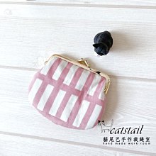 catstail貓尾巴手作裁縫室~溫暖手作可愛藍底橘紅圈圈拉鍊立體零錢包 歷史價格詳細信息