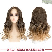 女假髮整頂長假髮-時尚大波浪捲斜瀏海逼真女美髮用品母親節禮物3色69o44【巴黎精品】 歷史價格詳細信息