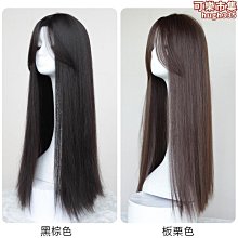 假髮女黑色短直發中分bobo波波頭高溫絲化纖發前蕾絲頭 歷史價格詳細信息