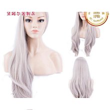 假髮女長發前蕾絲紫白色自然長直發合成纖維啞光高溫絲全頭套 歷史價格詳細信息