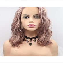 前蕾絲假髮 假髮女玉米燙黑色小捲髮蓬鬆長捲髮整頂假髮套 歷史價格詳細信息