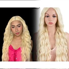 前蕾絲頭套假髮女 新品非洲女士假髮前蕾絲小卷棕色長捲髮套 歷史價格詳細信息