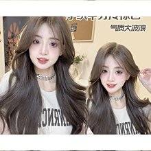 假髮女長髮韓系lolita日常自然甜美可愛微卷全頭套jk逼真假髮 歷史價格詳細信息