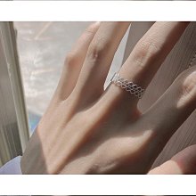 戒指設計感簡約精致素圈戒指小眾高級感輕奢氣質百搭開口可調節食指戒 歷史價格詳細信息