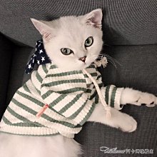 貓咪衣服四腳防掉毛睡衣春秋季英短藍貓布偶貓幼貓寵物狗狗家居服 歷史價格詳細信息