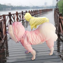 狗狗雨衣 全包 金毛 中大型犬 小狗雨披 四腳連身 防水雨衣 寵物用品 歷史價格詳細信息