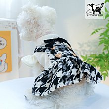 寵物衣服PETCIRCLE寵物圈狗狗貓貓衣服保暖刺繡呢子胸背皇冠紗裙 歷史價格詳細信息