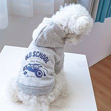 寵物帶帽大學 卡通圖案 小狗狗衣服 運動格 冬寵物服飾  寵物衣服 寵物用品 歷史價格詳細信息