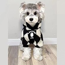 寵物衣服 連帽格紋牛角扣衣 寵物時尚衣 牛角扣衣 狗衣服 貓衣服 鈕扣 保暖 防寒 寵物裝 秋冬新款 寵物服 歷史價格詳細信息