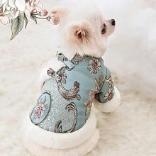 新年冬天喜慶大狗狗金毛衣服柴犬邊牧大型中型犬寵物秋冬加厚唐裝 歷史價格詳細信息