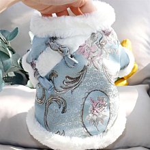 新年冬天喜慶大狗狗金毛衣服柴犬邊牧大型中型犬寵物秋冬加厚唐裝 歷史價格詳細信息