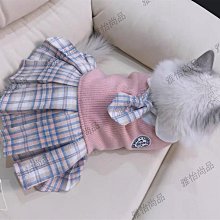 狗狗jk背心式牽引衣 泰迪比熊外出胸背帶遛狗牽引繩    貓咪衣服 寵物衣服 歷史價格詳細信息
