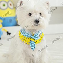 小黃人系列BOBTIM口水巾狗狗比熊可愛的寵物配飾貓貓圍脖貓咪圍兜【雅怡尚品】 歷史價格詳細信息