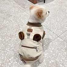 寵物服 寵物秋冬裝可牽引狗狗衣服泰迪比熊博美貓咪小型犬秋季保暖 歷史價格詳細信息