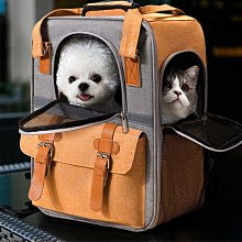 寵物旅行用品 肥貓無憂大容量貓書包 透氣舒適內墊車用狗籠 全景透明太空艙寵物背包 外出便攜狗包 歷史價格詳細信息