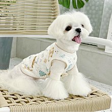秋冬季狗狗可愛卡通條紋小熊繡花絨衣中小型犬貓咪兩腳寵物狗衣服 貓衣服 寵物用品 寵寵屋 歷史價格詳細信息