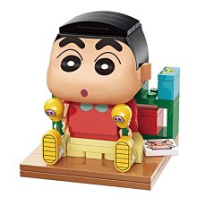 QMAN 蠟筆小新公仔 肥嘟嘟左衛門小新 QM46731 公司貨 啟蒙積木 歷史價格詳細信息