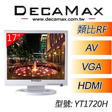DecaMax 17吋 HDMI 液晶螢幕/顯示器 ( YV1730-H) 歷史價格詳細信息