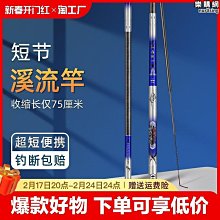 小海竿超硬便攜超短節甩桿迷你釣魚竿拋竿遠投磯竿海桿路亞竿套裝 歷史價格詳細信息