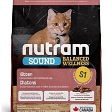 加拿大NUTRAM紐頓S1均衡健康系列-雞肉+鮭魚幼貓 5.4kg(12lb) (NU-10266) 歷史價格詳細信息