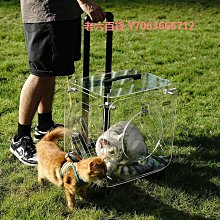 出行貓咪外出包 寵物外出透明貓咪應激雙肩便攜背包 熱賣 防抓折疊貓包 歷史價格詳細信息