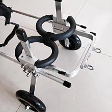 狗輪椅可調節后肢寵物助力車老年狗前肢輔助車后腿助行車狗殘疾車 歷史價格詳細信息