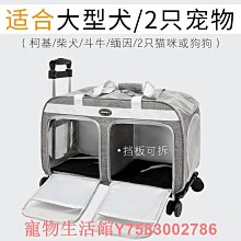 狗狗外出包 拉桿行李箱 時尚大空間肥貓無憂貓包 車用貓咪提袋 便攜寵物後背包 寵物外出籠 萬向輪寵物拉桿包 貓籠 歷史價格詳細信息