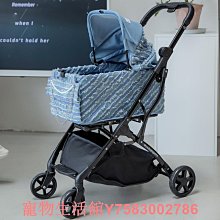 輕奢寵物推車輕便可折疊狗狗外出分離式遛狗車貓咪寵物包中小型犬 歷史價格詳細信息