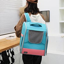 透氣寵物包 寵物便攜太空艙外帶貓包 手提可折疊單肩包 外出背包 卡通貓咪狗包包 歷史價格詳細信息