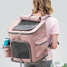 貓包寵物外出包 兩面用滌綸 卡扣可調整寵物斜背包 宠物背包 歷史價格詳細信息