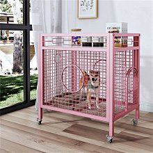 寵物籠子貓籠子狗籠子小型犬兔子籠帶廁所家用室內中型犬貓鐵絲籠-特價 歷史價格詳細信息