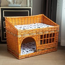 現貨 貓窩寵物窩貓屋貓床貓咪房子用品狗窩別墅夏季可用-可開發票 歷史價格詳細信息