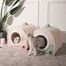 現貨熱銷-貓窩冬季保暖封閉式貓墊子四季通用貓屋貓房子貓帳篷冬天狗窩泰迪真真啊 價格比較,價格查詢,歷史價格詳細信息