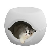 熱銷 貓窩四季通用半封閉房子床屋別墅可拆洗夏天涼窩狗窩寵物貓咪用品簡約 歷史價格詳細信息