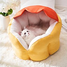 狗窩 貓窩 閉式幼貓狗狗窩籠墊子別墅被子貓咪用品 中大號尺寸議價超夯 精品 歷史價格詳細信息