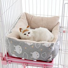 .可固定貓窩可拆洗貓咪用品大全睡窩夏季貓籠貓床夏天狗籠子狗狗窩 歷史價格詳細信息