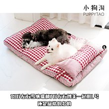 狗窩 貓窩 小型犬美巴哥法斗泰迪比熊柯基柴犬床墊 中大號尺寸議價超夯 精品 歷史價格詳細信息