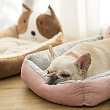 狗窩 貓窩 中大型犬窩墊子貓窩泰迪狗狗用品床夏天 中大號尺寸議價超夯 精品 歷史價格詳細信息