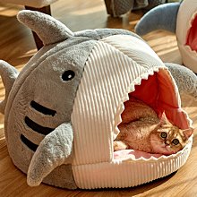 狗窩 貓窩 閉式幼貓狗狗窩籠墊子別墅被子貓咪用品 中大號尺寸議價超夯 精品 歷史價格詳細信息