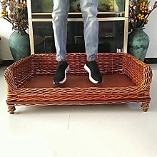 貓窩夏季涼席貓用小沙發貓床貓抓板一體夏天貓咪躺椅睡窩 歷史價格詳細信息