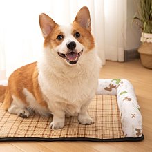 狗窩 貓窩 狗狗窩涼席墊子大中小型犬四季通用用品 中大號尺寸議價超夯 精品 歷史價格詳細信息