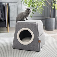 狗窩冬季保暖可拆洗冬天狗屋室外房子四季通用小貓窩寵物用品大全-興龍家居 歷史價格詳細信息