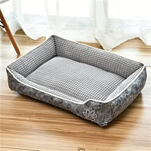 狗窩 貓窩 大型犬拉布拉多狗狗墊子四季通用床用品 中大號尺寸議價超夯 精品 歷史價格詳細信息