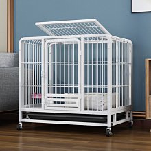 狗籠子室內中型帶廁所寵物圍欄雙房門泰迪小型犬貓籠家用別墅 歷史價格詳細信息