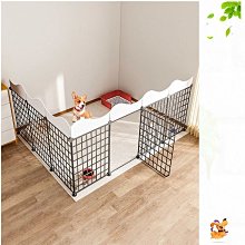 寵物圍欄寵物門狗狗室內狗籠子中小型犬貓可折疊圍欄門柵欄檔板【優選百貨】 歷史價格詳細信息