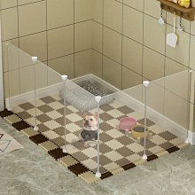 寵物圍欄寵物門狗狗室內狗籠子中小型犬貓可折疊圍欄門柵欄檔板【優選百貨】 歷史價格詳細信息